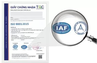 Công Ty Điện Tử Tương Lai Đạt Chứng Nhận ISO: Hành Trình Của Công Ty Chất Lượng.